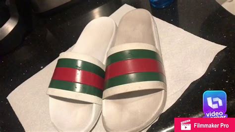 how to clean gucci fur slides|gucci slides cleaner.